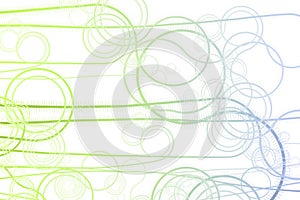 Curving Vegetation Winding Vines