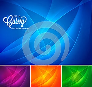 Curvy abstract background vol 2