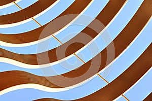 Curvy graphic abstract pattern photo