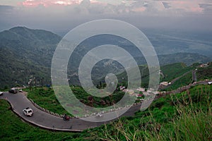 Curvy Hilly roads of Darjeeling