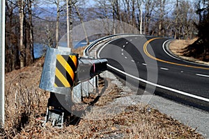 Curvy Road Alabama Mountain