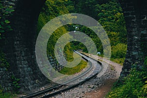 Toy train track- Kalka Shimla Railway photo