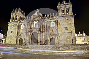 Cusco cathedral, Peru photo