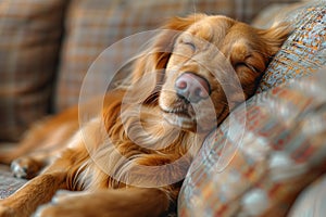 Among Cushions and Dreams, the Brave Explorer Rests