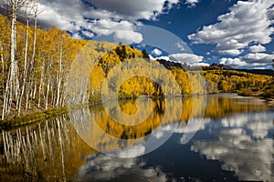 Cushman Lake, Telluride Colorado off State Highway 145 near Mountain Village