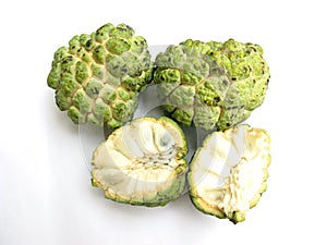 Custard Apple-Isolated photo