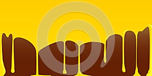 Custard And Chocolate Pudding