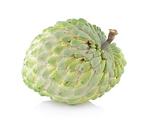 Custardapple on white