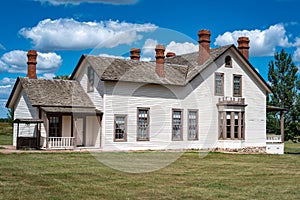 Custer House at Fort Abraham Lincoln State Park