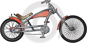 Custom bicycle illustration