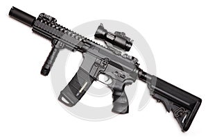 Custom build compact size M4A1 assault carbine photo