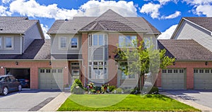 Custom built luxury house in the suburbs of Toronto, Canada.