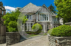 Custom built luxury house in the suburbs of Toronto, Canada.