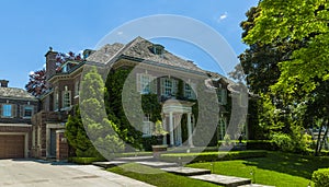 Custom built luxury house in the suburbs of Toronto, Canada.