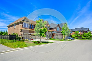 Custom built luxury house in the suburbs of Toronto, Canada.