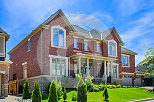 Custom built luxury house in the suburbs of Toronto, Canada.