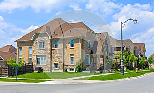 Custom built luxury house in the suburbs of Toronto, Canada.