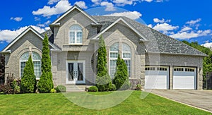 Custom built luxury house in the suburbs of Toronto, Canada.