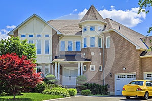 Custom built luxury house in the suburbs of Toronto, Canada.