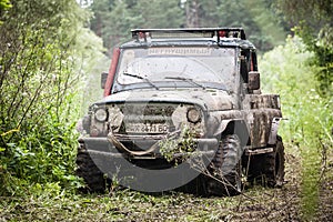 Custom built TR3 Off-road Trophy UAZ 469 - legendary soviet off-road car.