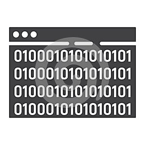 Custom coding glyph icon, seo and development