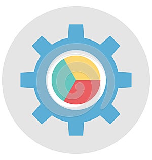 custom graph, pie graph pie, Isolated Vector icons that can be easily modified or edit