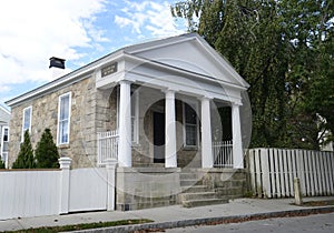 Custom house in Stonington Connecticut photo