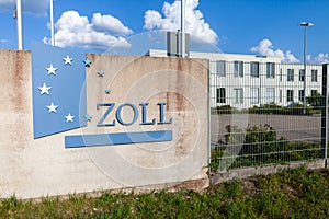 Custom logo from european customhouse