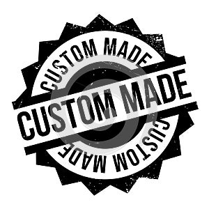 Custom Made rubber stamp