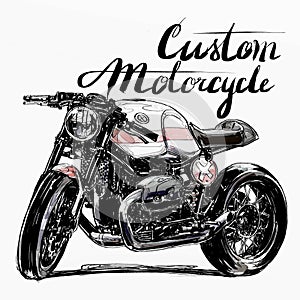 Custom motorcycle banner
