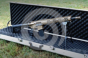 Custom Painted Semi-Auto Tactical Rifle