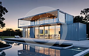 Custom Shipping Container Home Modern Architectural Design