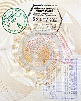 Custom Stamps In Passport