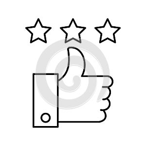 Customer consideration Vector icon which can easily modify or edit