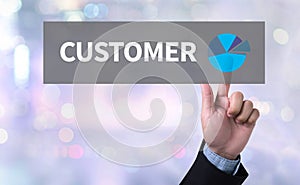 CUSTOMER (Customer Satisfaction Service Efficiency Loyalt