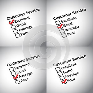 Customer Evaluation Form