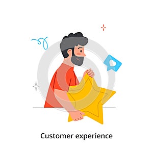 Customer Experience concept