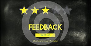 Customer Feedback Comment Vote Review Results Concept