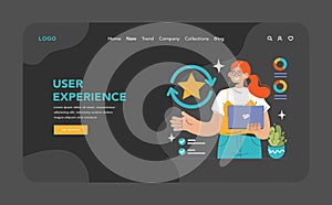 Customer feedback web banner or