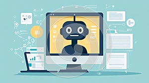 Customer Interaction with Calm Virtual Assistant in Digital Environment