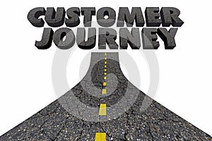 Customer Journey Road Marketing Process Tracking