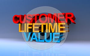 customer lifetime value on blue