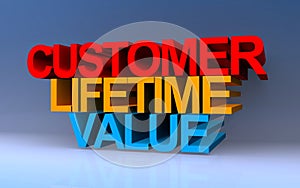 customer lifetime value on blue