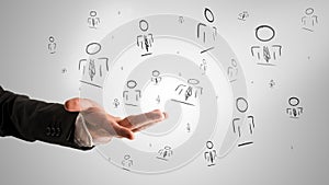 Customer managed relationship concept