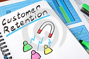 Customer retention. photo