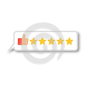 Customer review give a five star