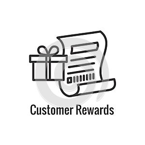Customer Rewards Icon - Money Concept and Reward /  Discount Image
