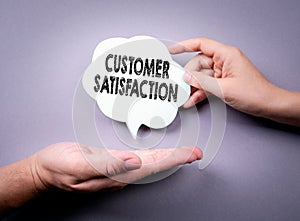 Customer Satisfaction concept