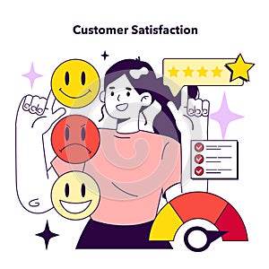 Customer satisfaction indicator implementation benefit for company