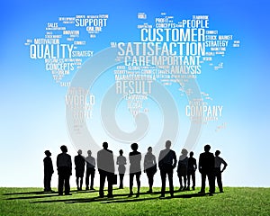 Customer Satisfaction Reliability Quality Service Concept